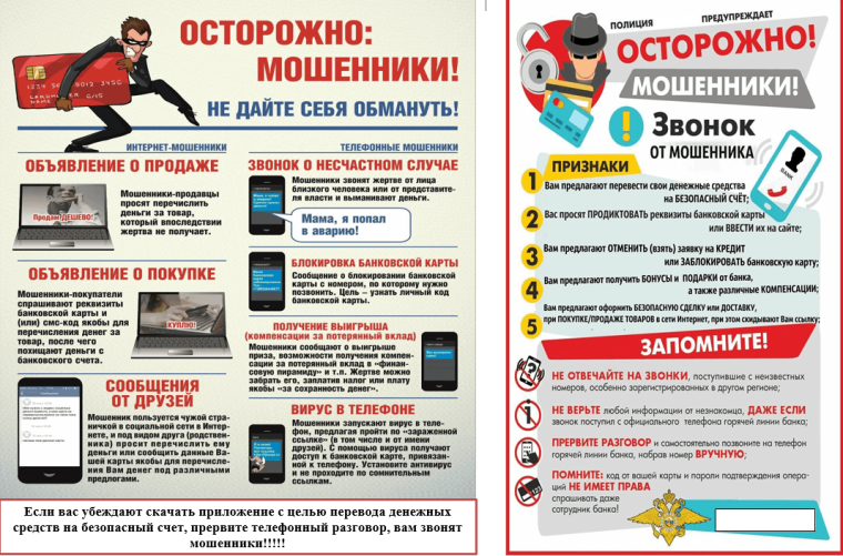 Профилактика дистанционного мошенничества.
